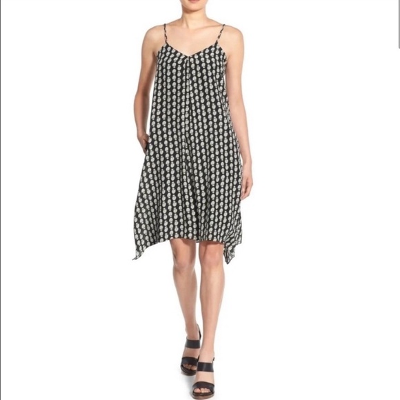 Madewell | Silk Trapeze Cami Dress in Bloomstamp - Picture 9 of 10